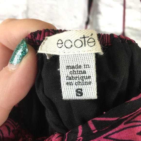 Ecote Urban Outfitters Floral Halter Dress Sz S - Picture 4 of 6